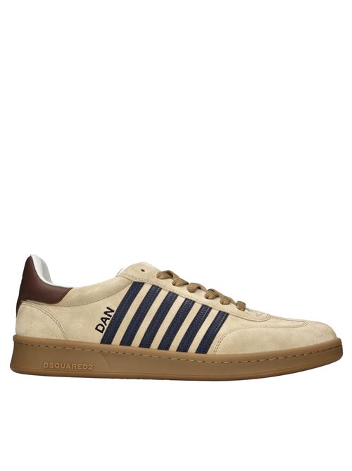 Sneakers in camoscio e pelle DSQUARED2 | SNM0364 14170001 M2969MARRONE-BLU
